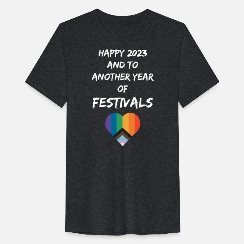 HAPPY NEW YEAR 2023 EDM FESTIVALS LGBTQ SHIRT
