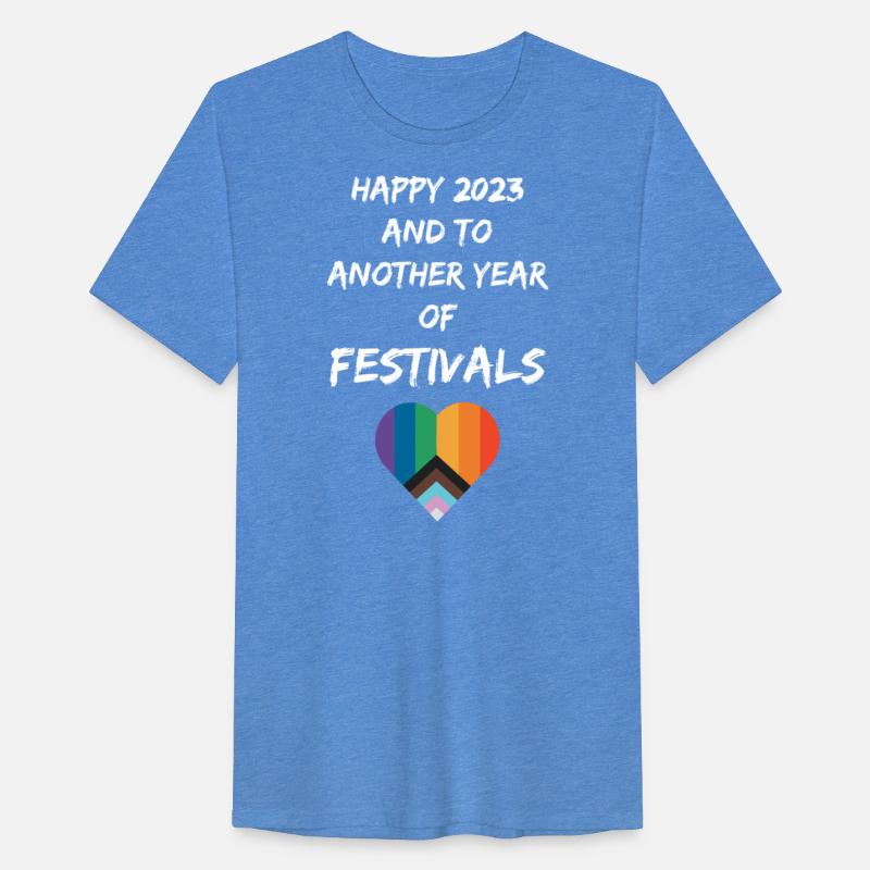 HAPPY NEW YEAR 2023 EDM FESTIVALS LGBTQ SHIRT