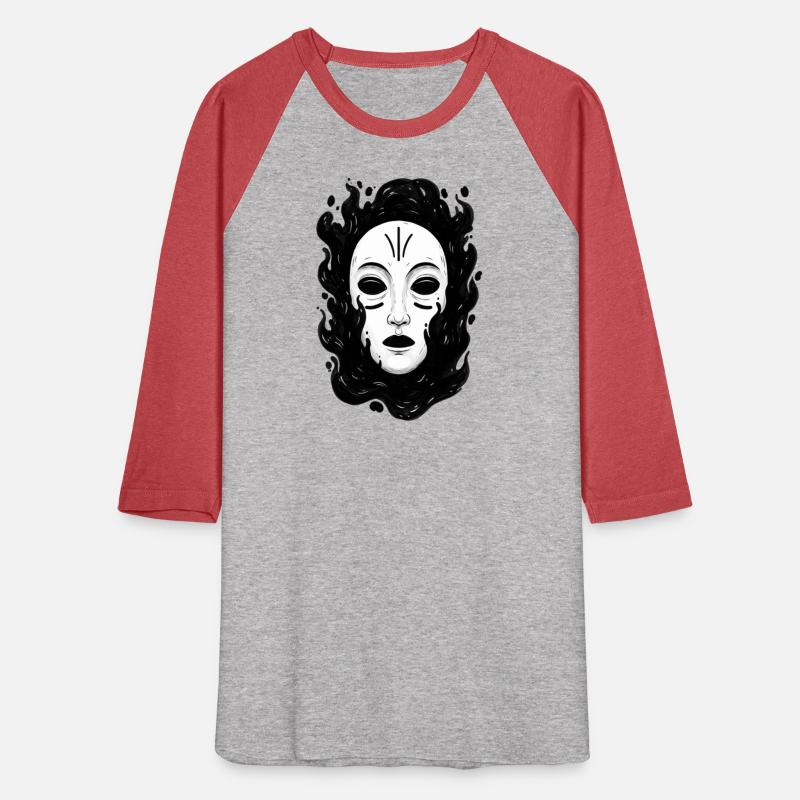 Haunted Spirit Mask with Flowing Shadows – Dark Go