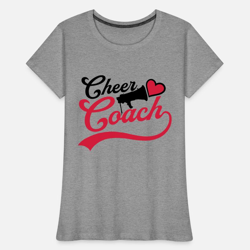 heart cheer coach megaphone