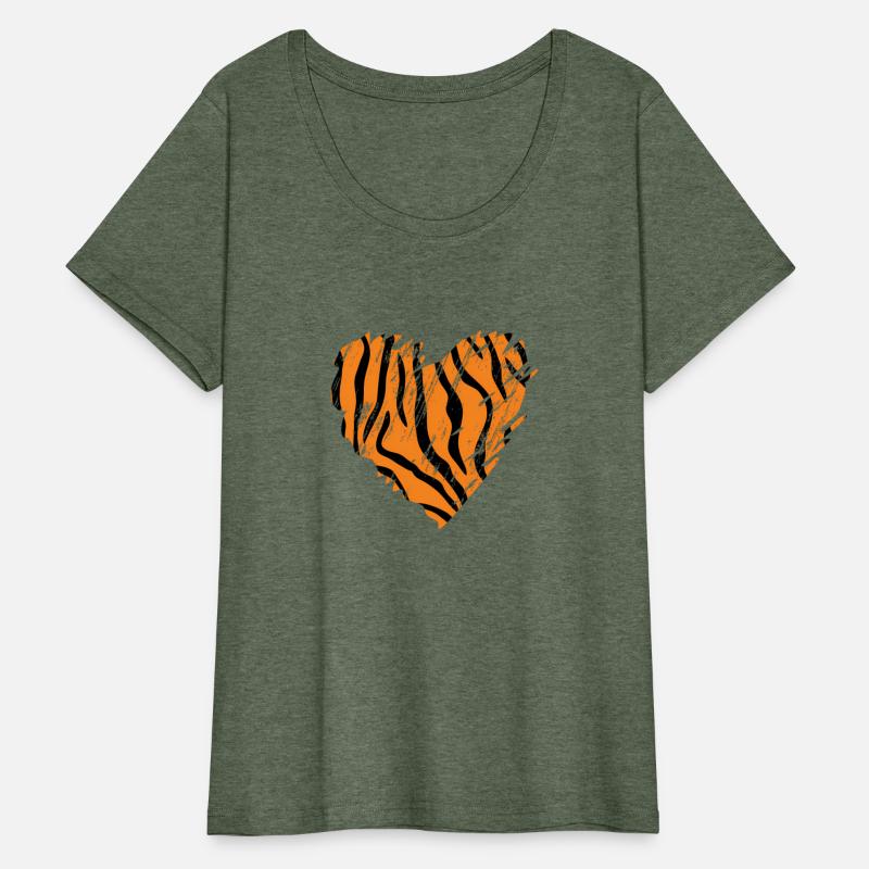 Heart Tiger Print
