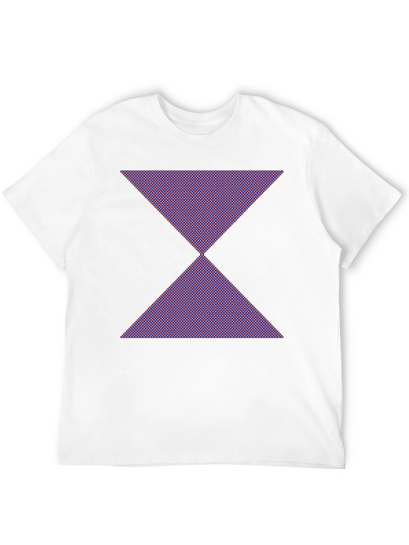 Geometric Hourglass Graphic Tee