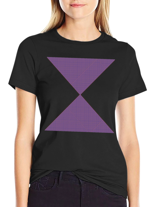 Geometric Hourglass Graphic Tee