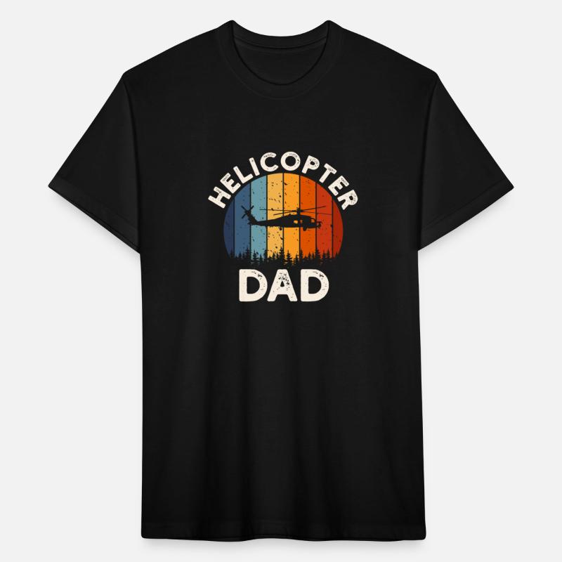 Helicopter Dad Sunset Father Love