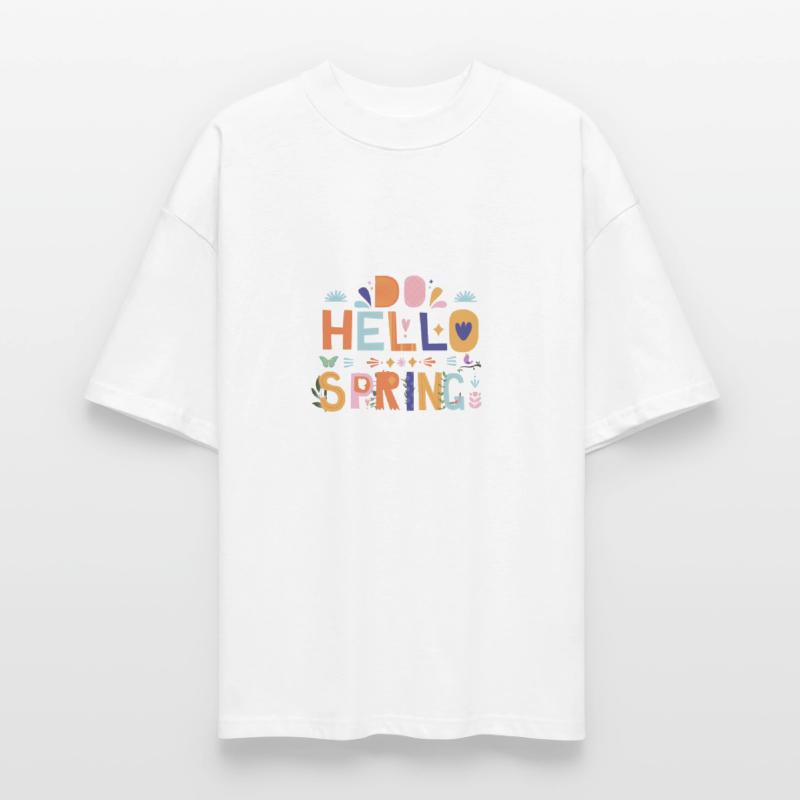 Hello Spring | Colorful Seasonal Art