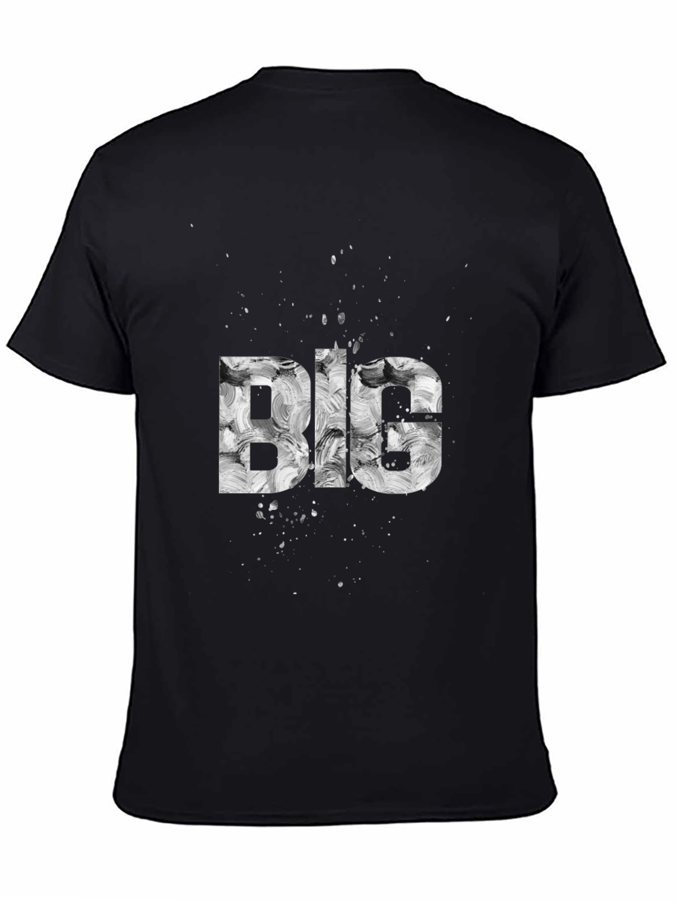 Abstract BIG Graphic Tee - Modern Artistic Design