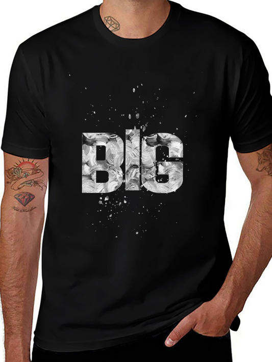 Abstract BIG Graphic Tee - Modern Artistic Design