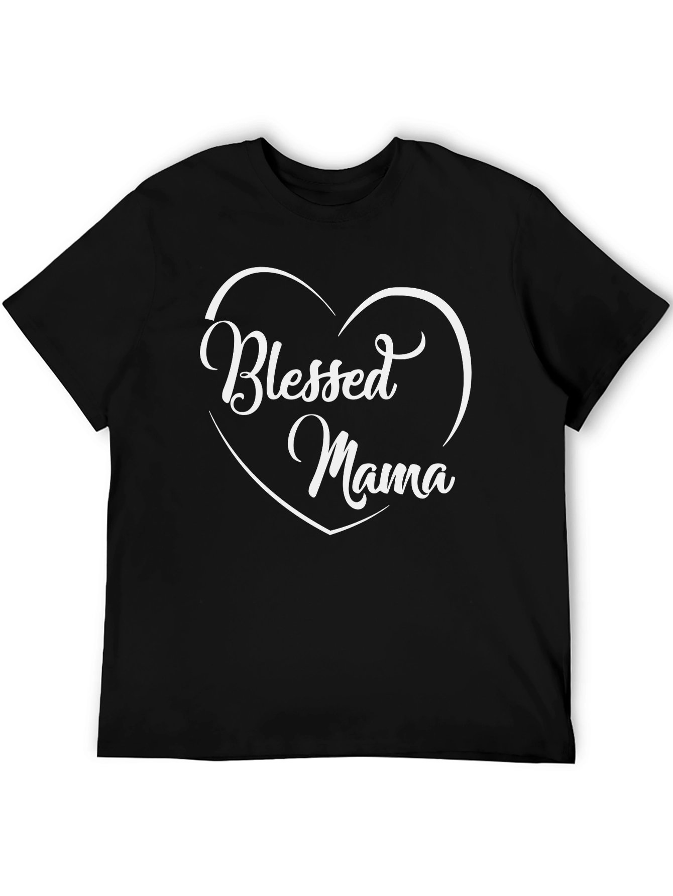 Blessed Mama Graphic Tee - Soft Cotton Comfort