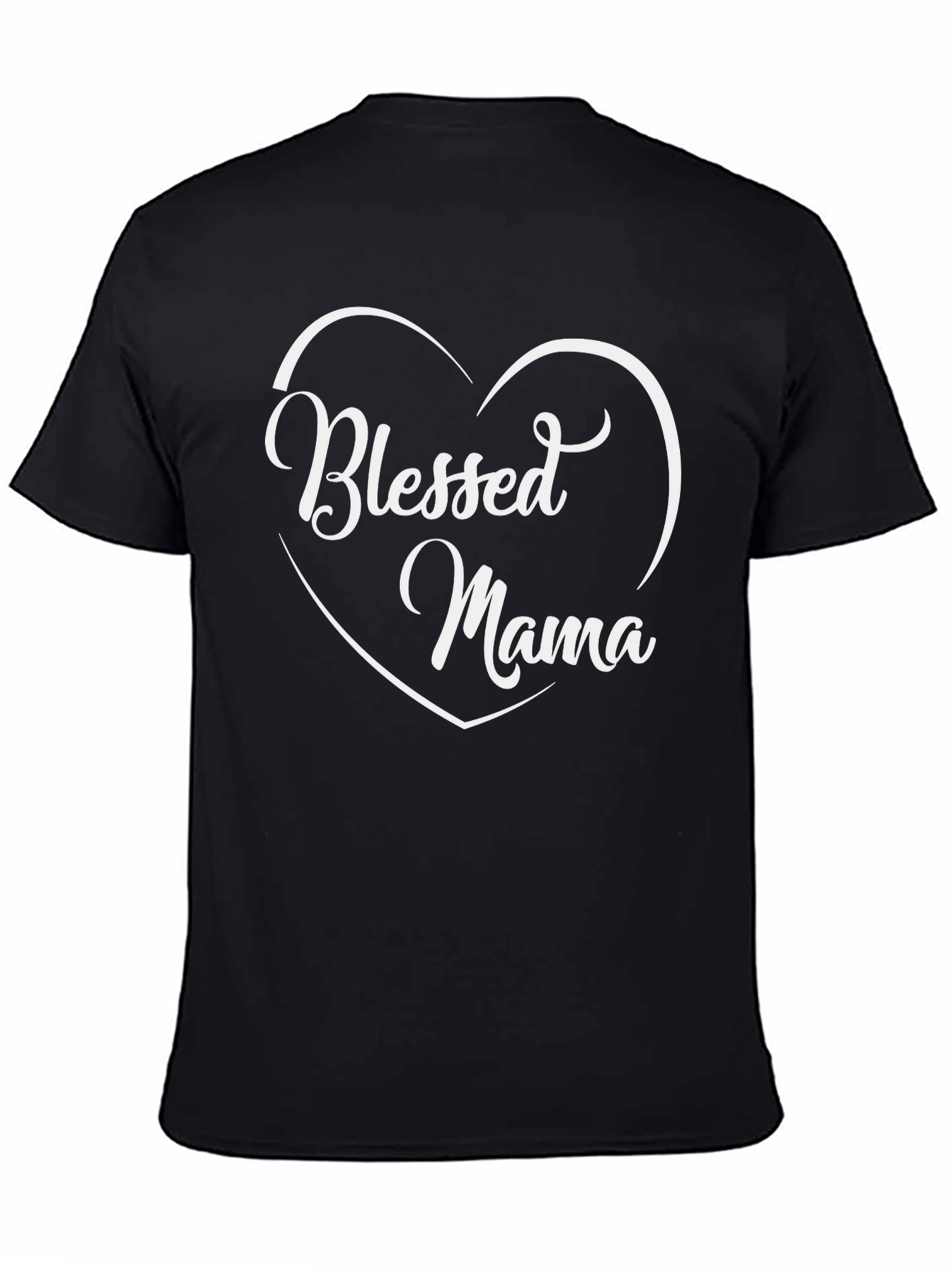Blessed Mama Graphic Tee - Soft Cotton Comfort