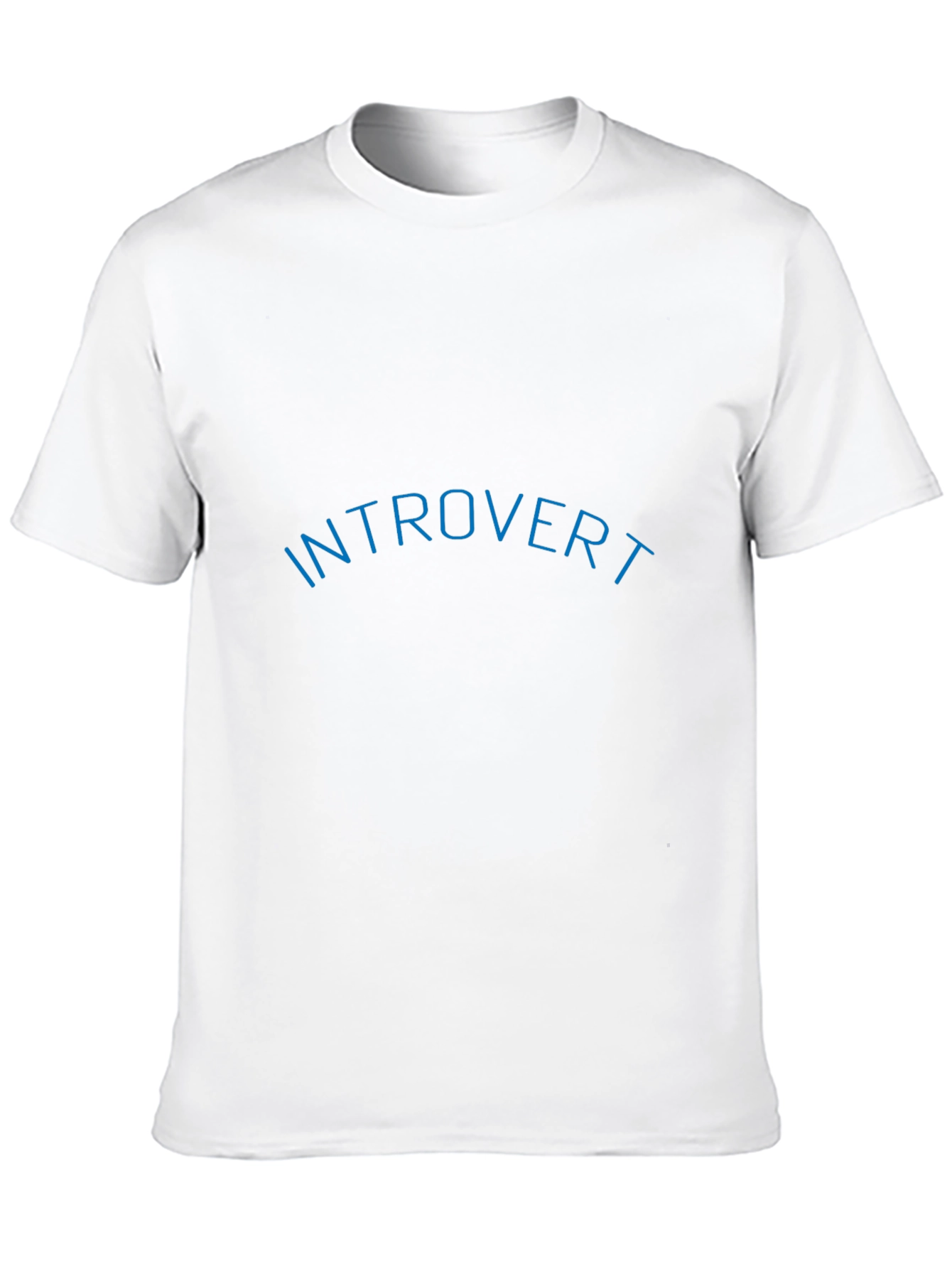 Introvert Statement T-Shirt - Black