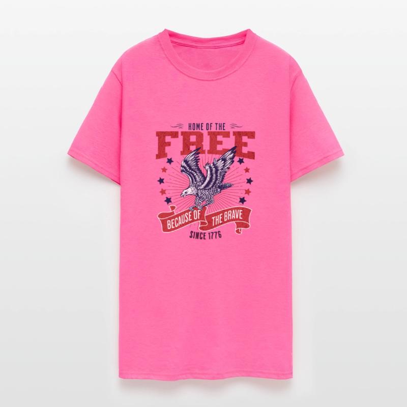 Home Of The Free Because Of The Brave- 4th of July