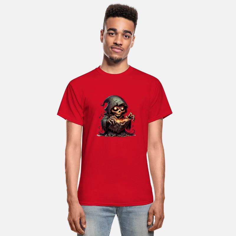 Hooded Spell Reader – Creepy Undead Wizard