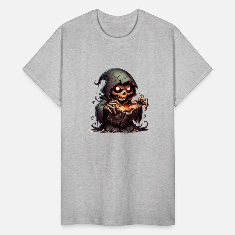 Hooded Spell Reader – Creepy Undead Wizard