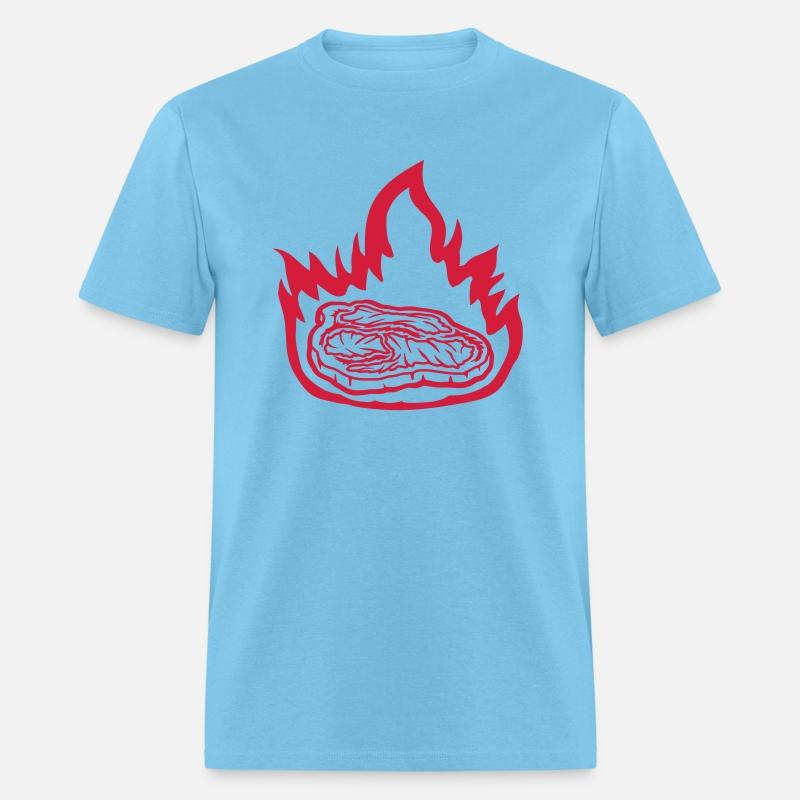 hot fire steak juicy