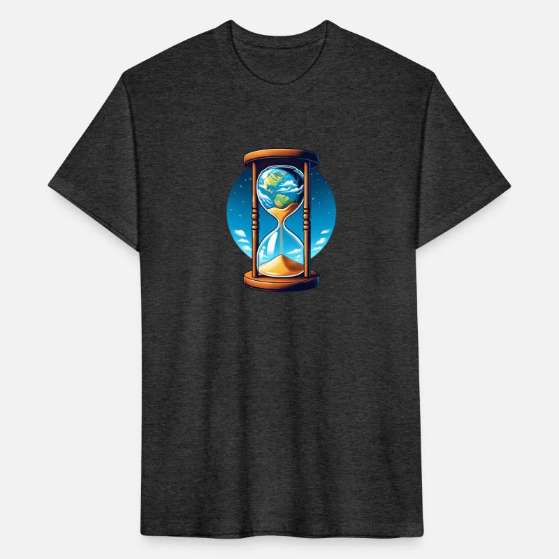 Hourglass Earth Africa Time Global Warming