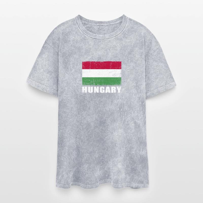 Hungary Flag Grunge Country Flag Hungary