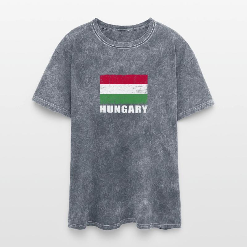 Hungary Flag Grunge Country Flag Hungary