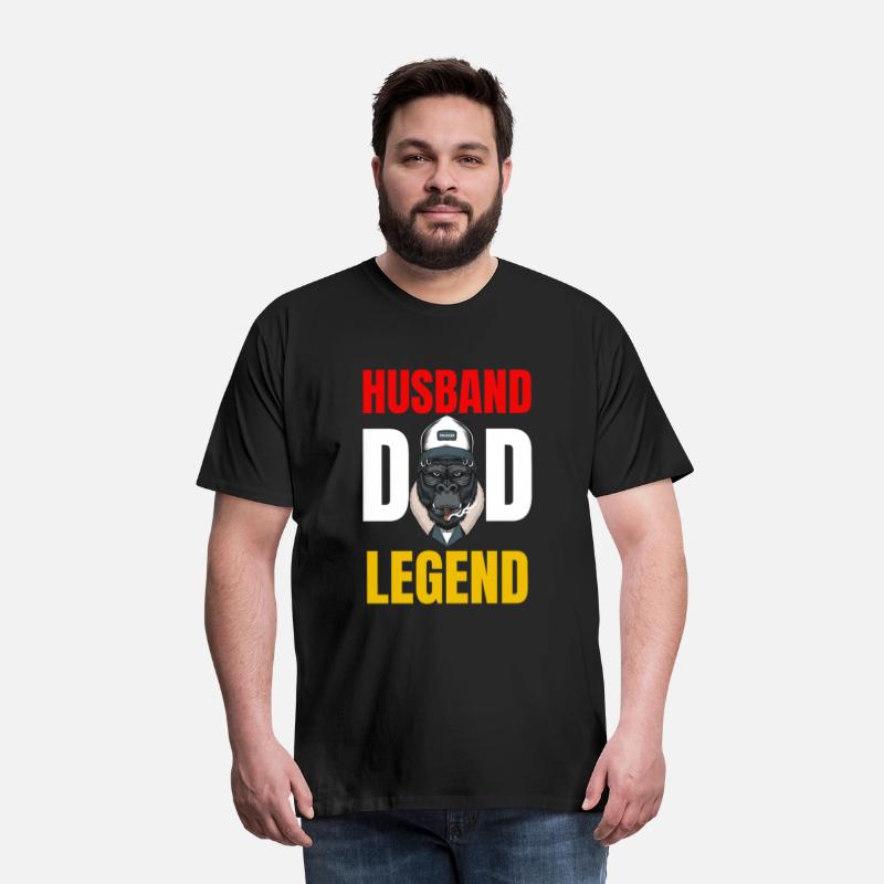 husband dad trucker legend