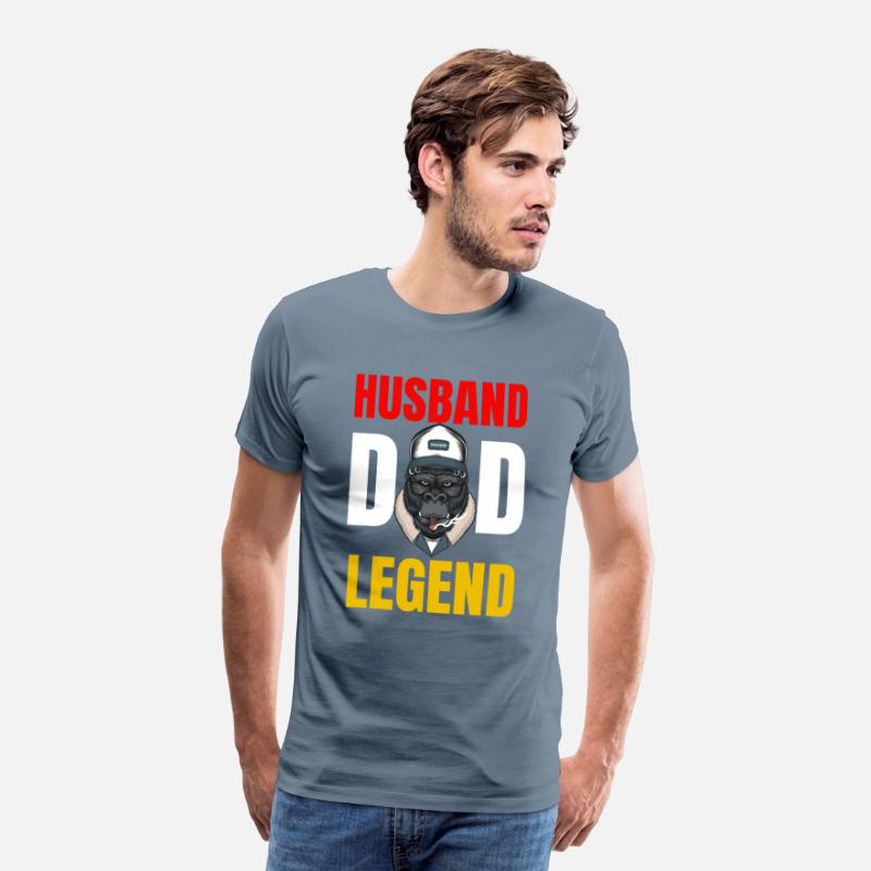 husband dad trucker legend