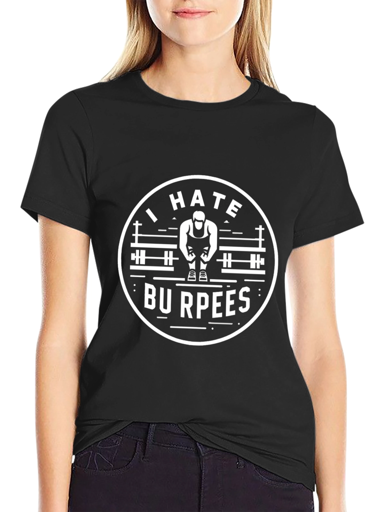 I Hate Burpees Mens Graphic Tee