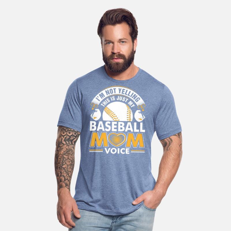 I Am Not Yelling Baseball Mom Voice Tshirt