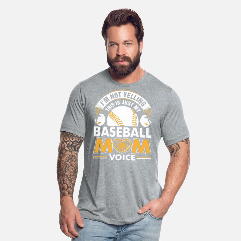 I Am Not Yelling Baseball Mom Voice Tshirt