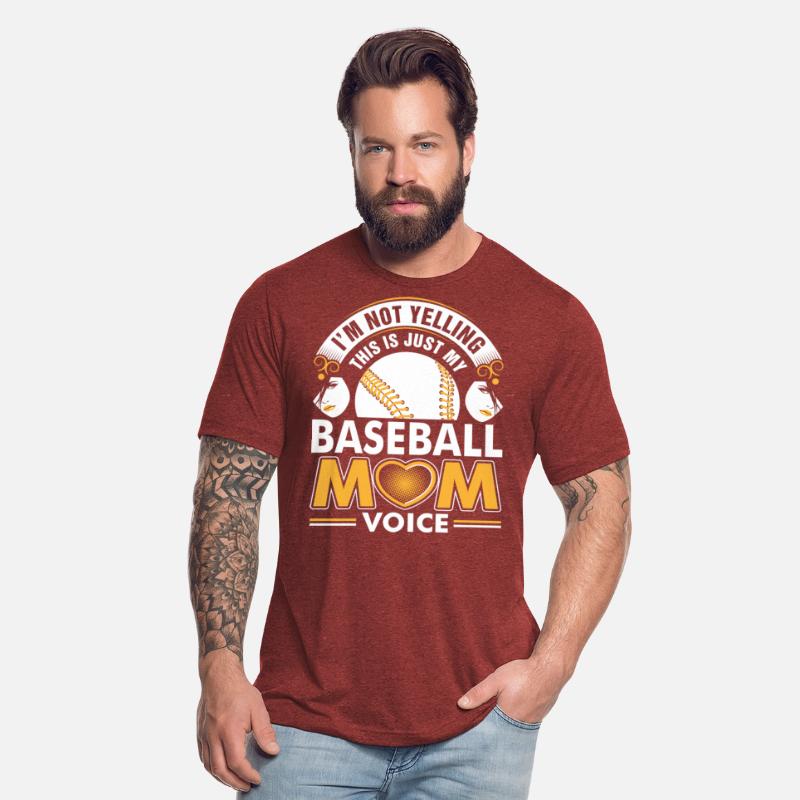 I Am Not Yelling Baseball Mom Voice Tshirt