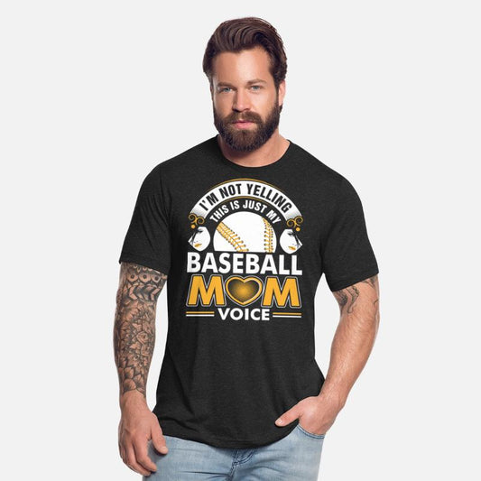 I Am Not Yelling Baseball Mom Voice Tshirt