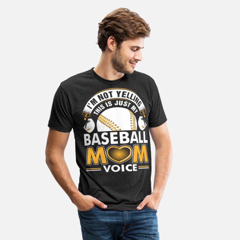 I Am Not Yelling Baseball Mom Voice Tshirt
