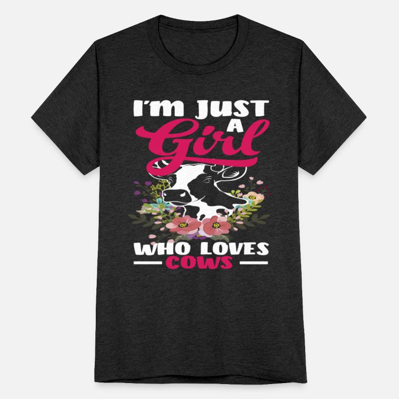 I Am Simply A Girl Who Loves Cows