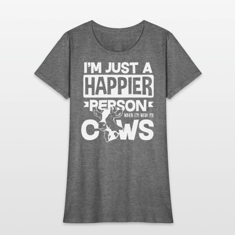 I Am Simply Happier With Cows