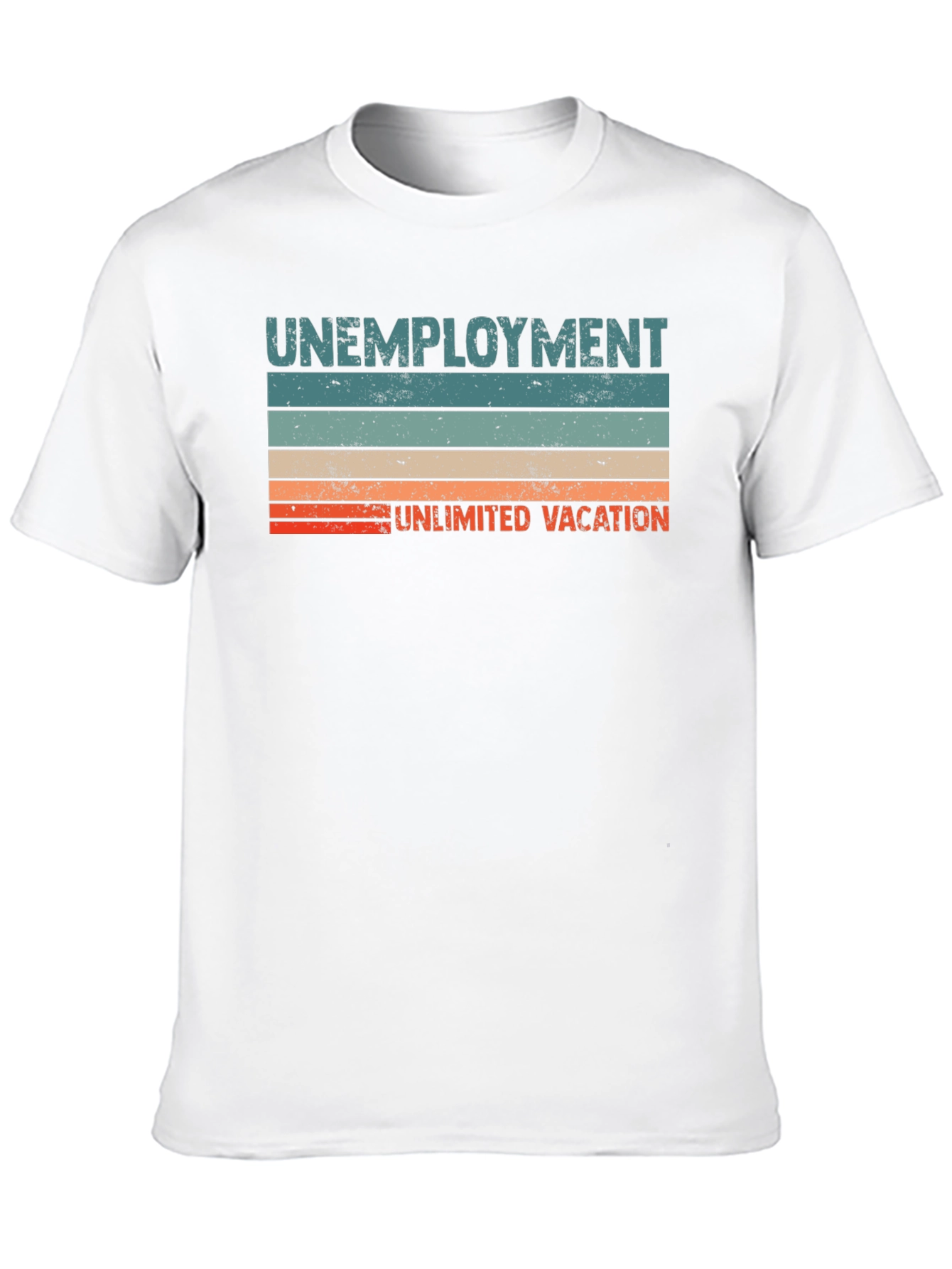 Unemployment Unlimited Vacation Graphic T-Shirt