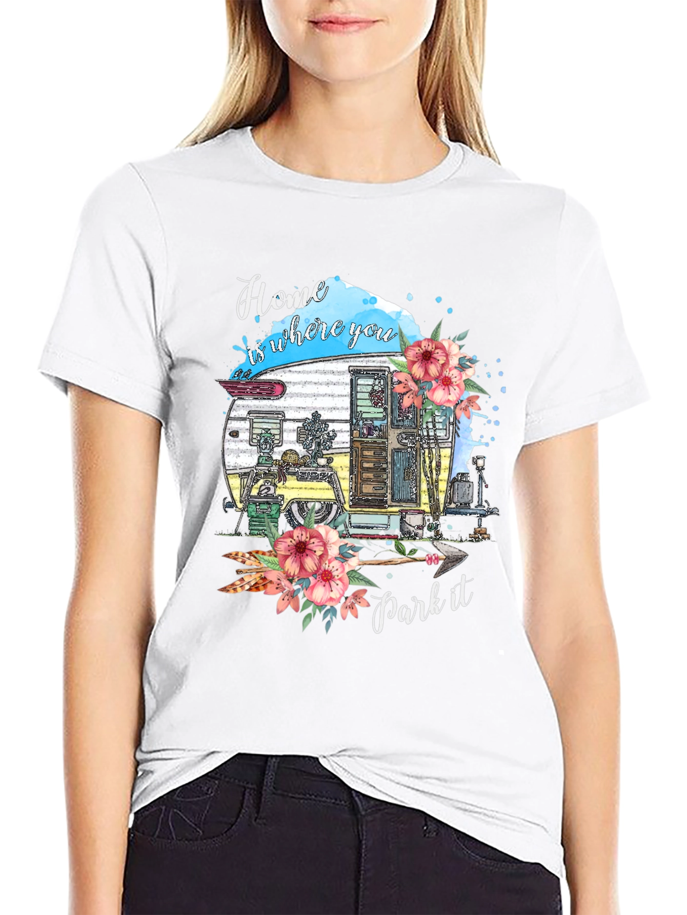 Home is Where You Park It Graphic Tee