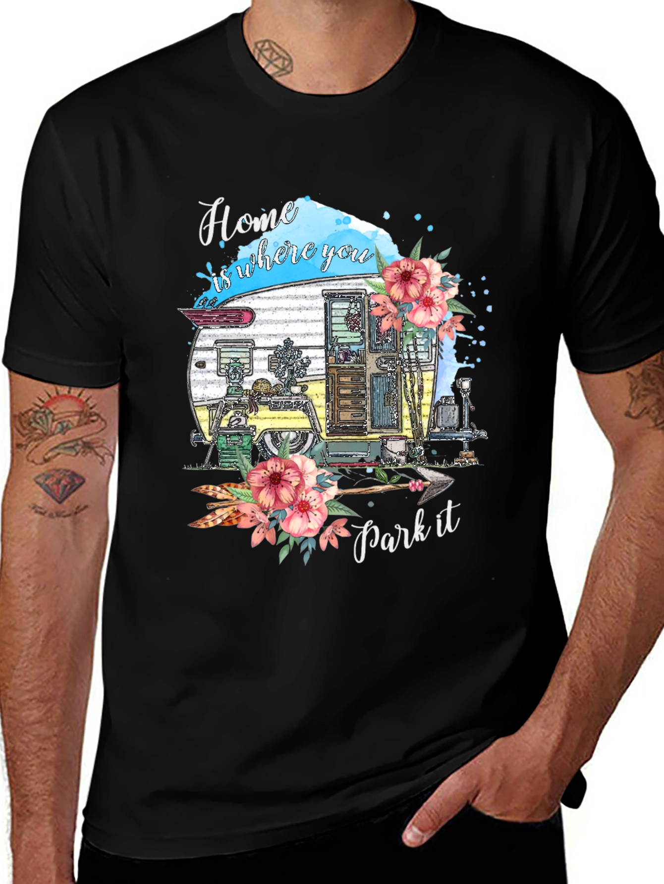 Home is Where You Park It Graphic Tee