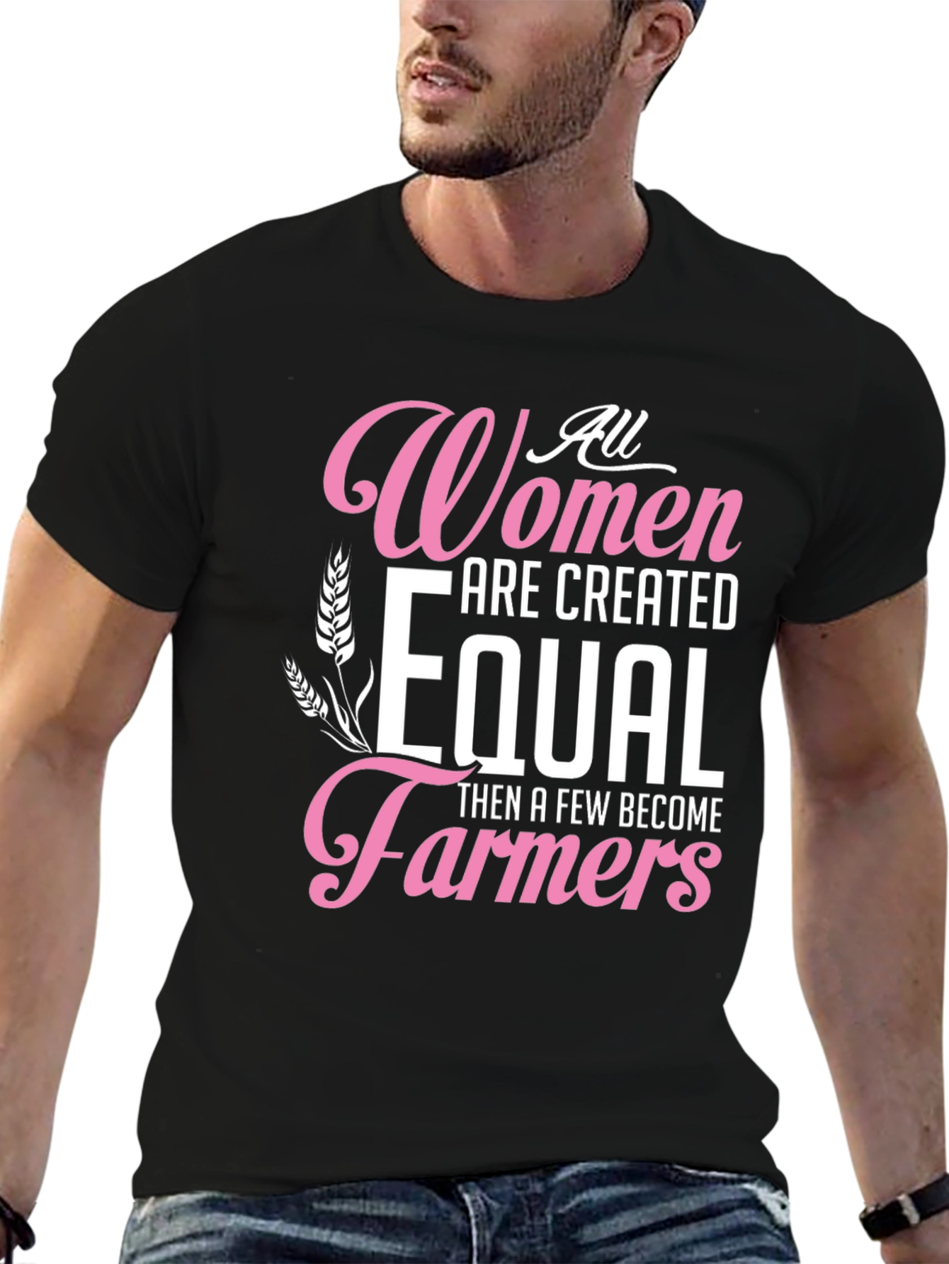 All Women Created Equal Farmer T-Shirt