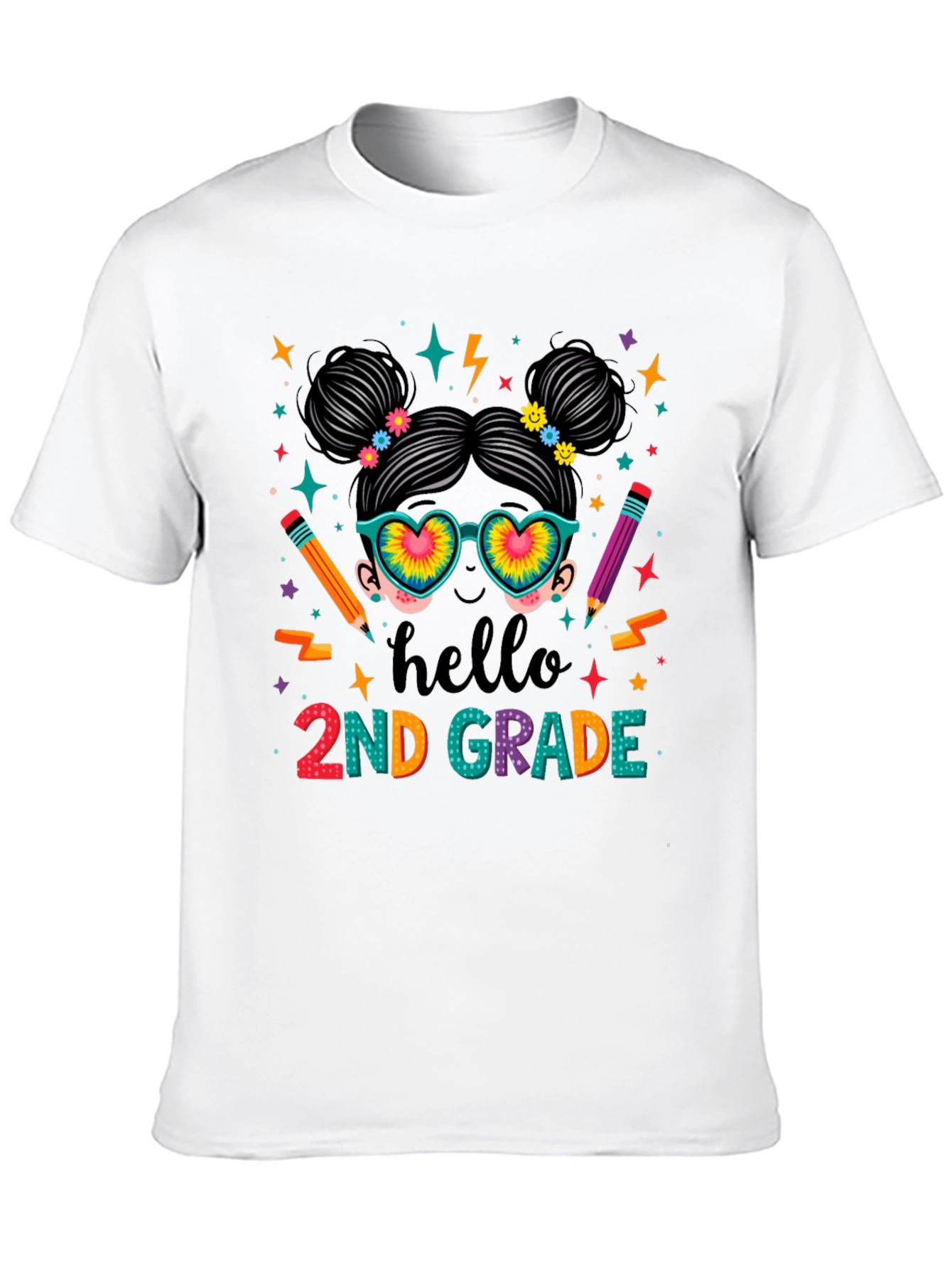 Hello 2nd Grade Back to School Teacher T-Shirt