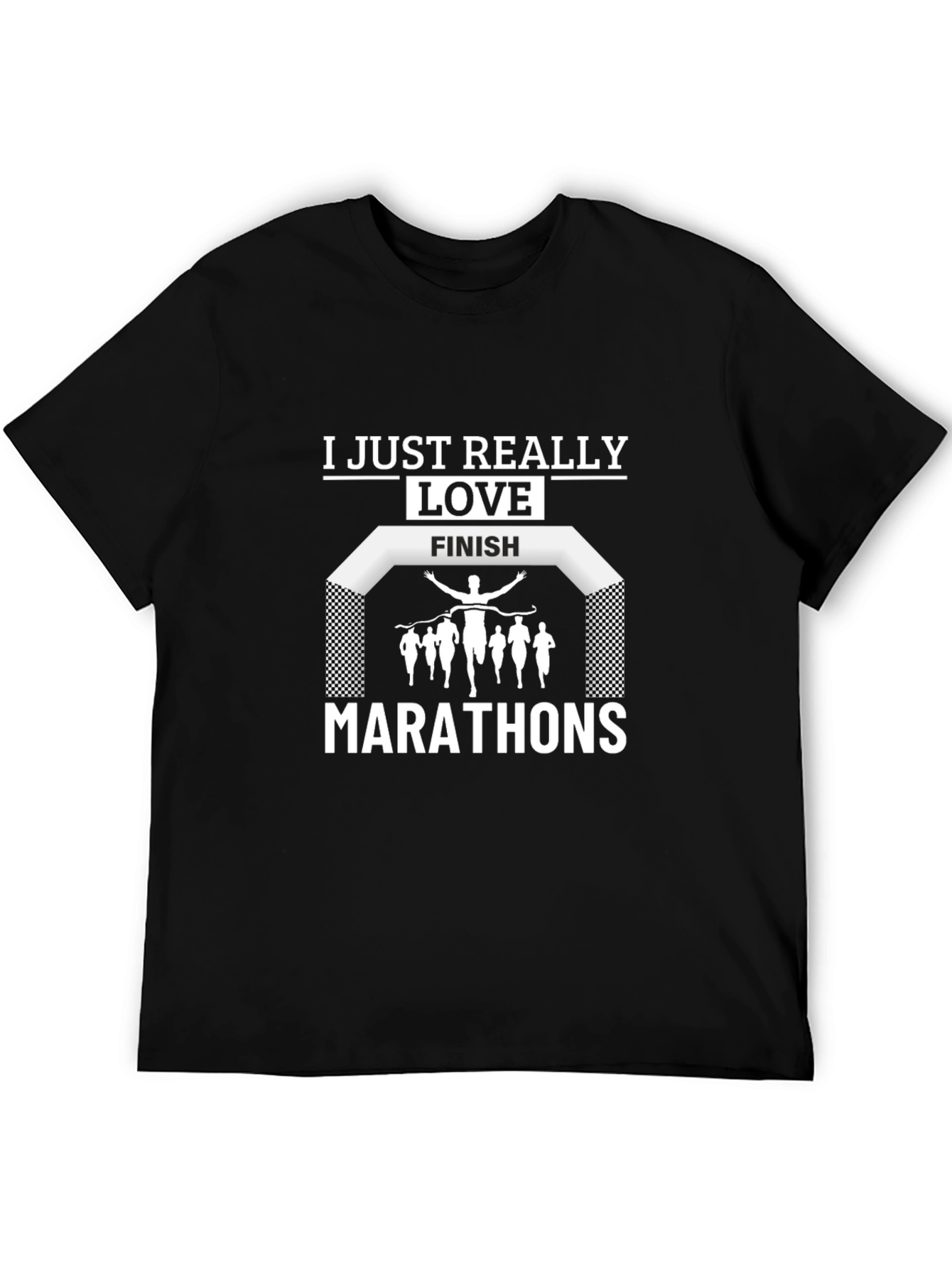I Just Really Love Marathons Graphic T-Shirt