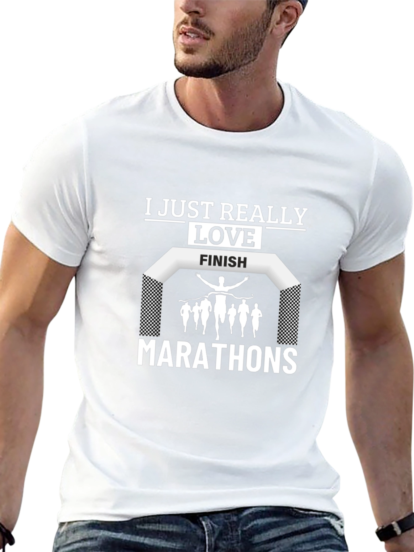 I Just Really Love Marathons Graphic T-Shirt
