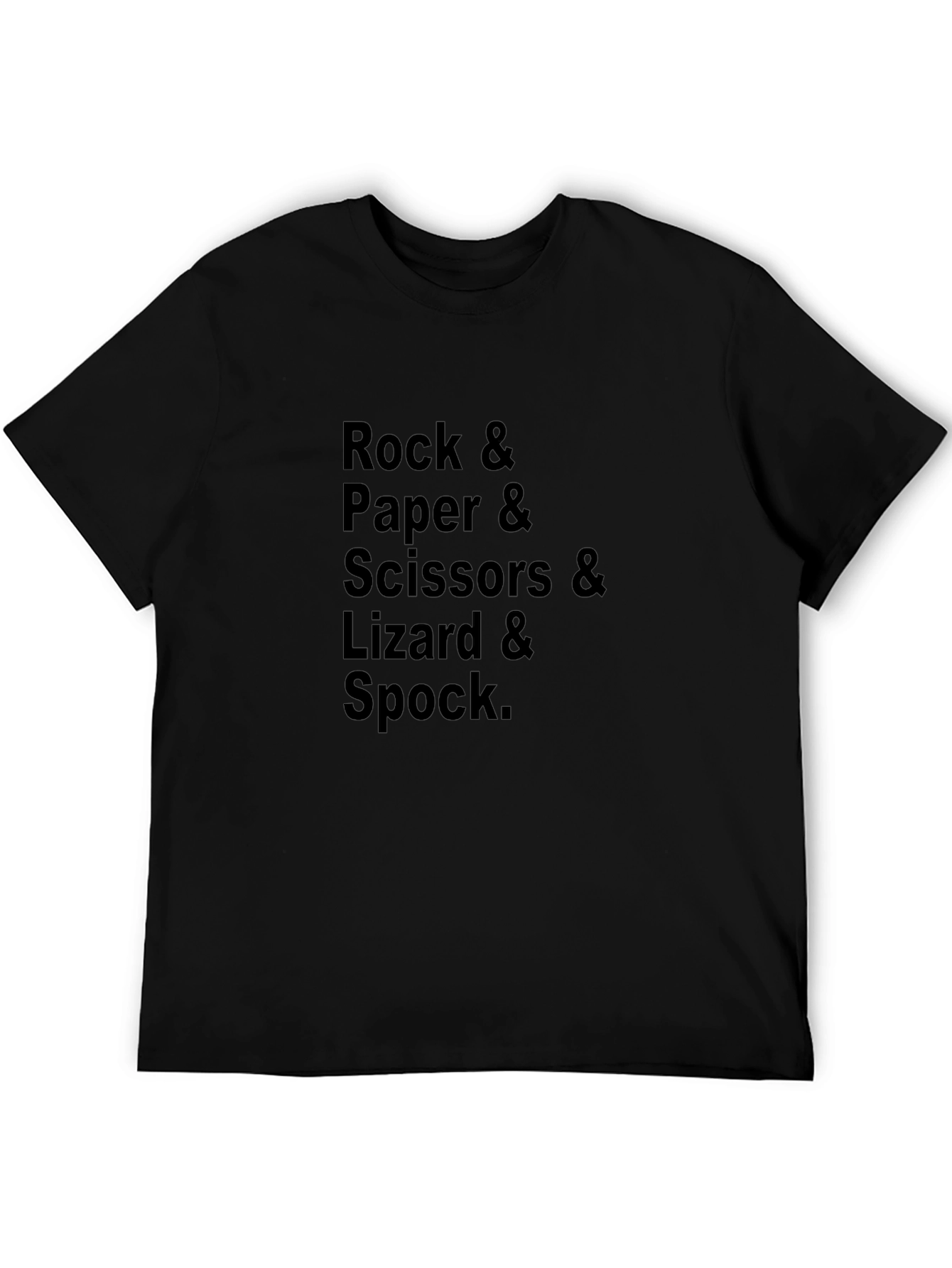 Rock Paper Scissors Lizard Spock T-Shirt
