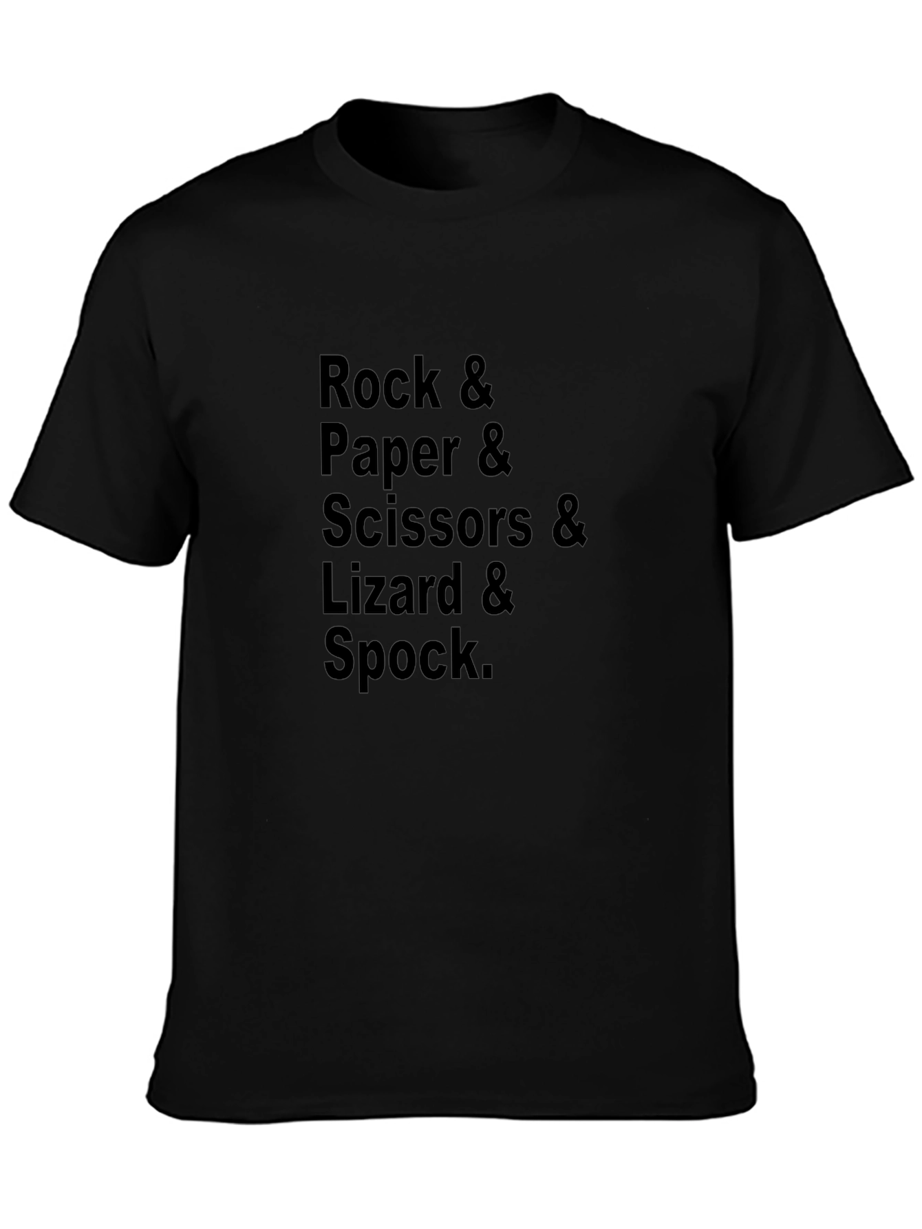Rock Paper Scissors Lizard Spock T-Shirt
