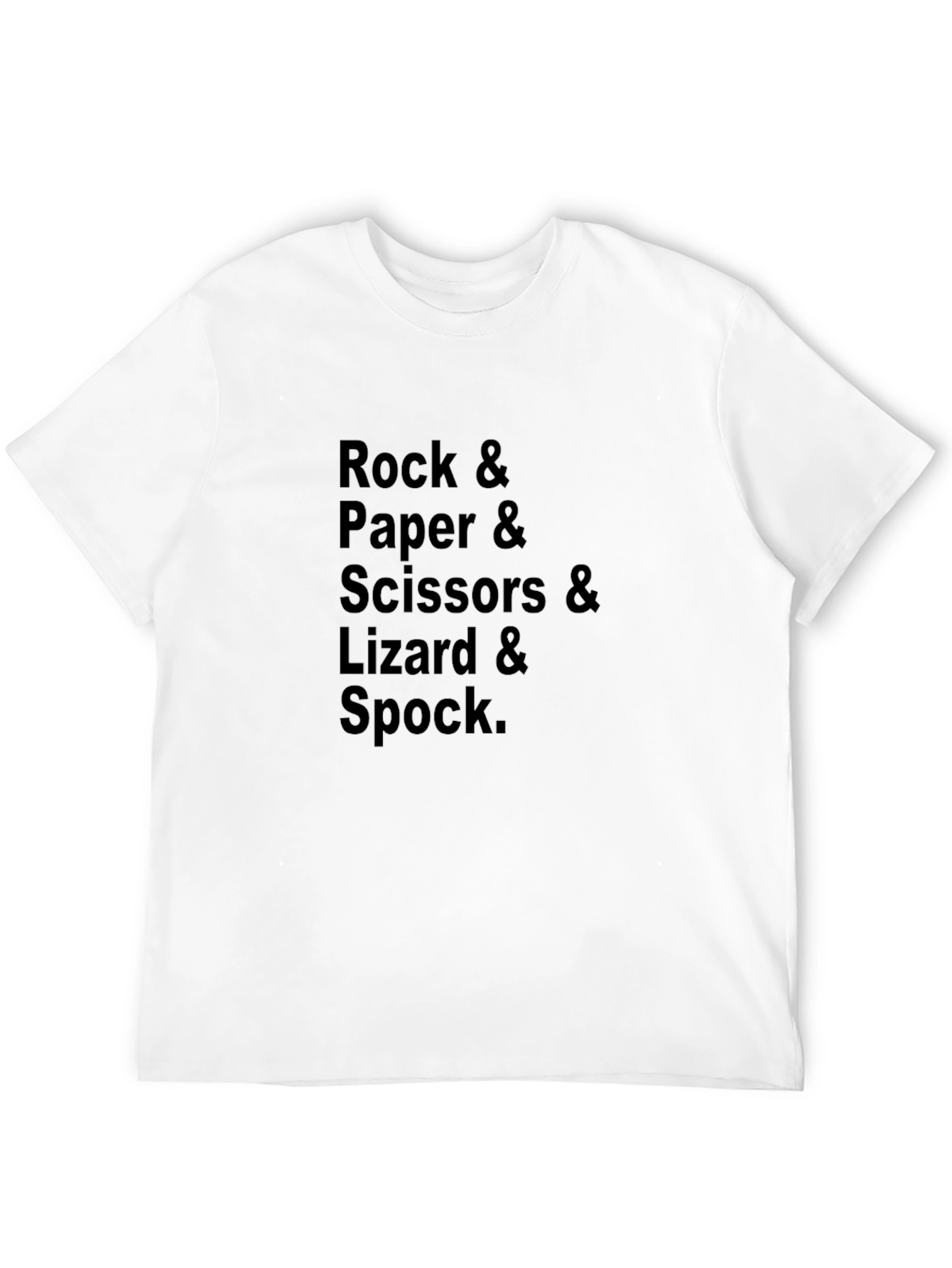 Rock Paper Scissors Lizard Spock T-Shirt