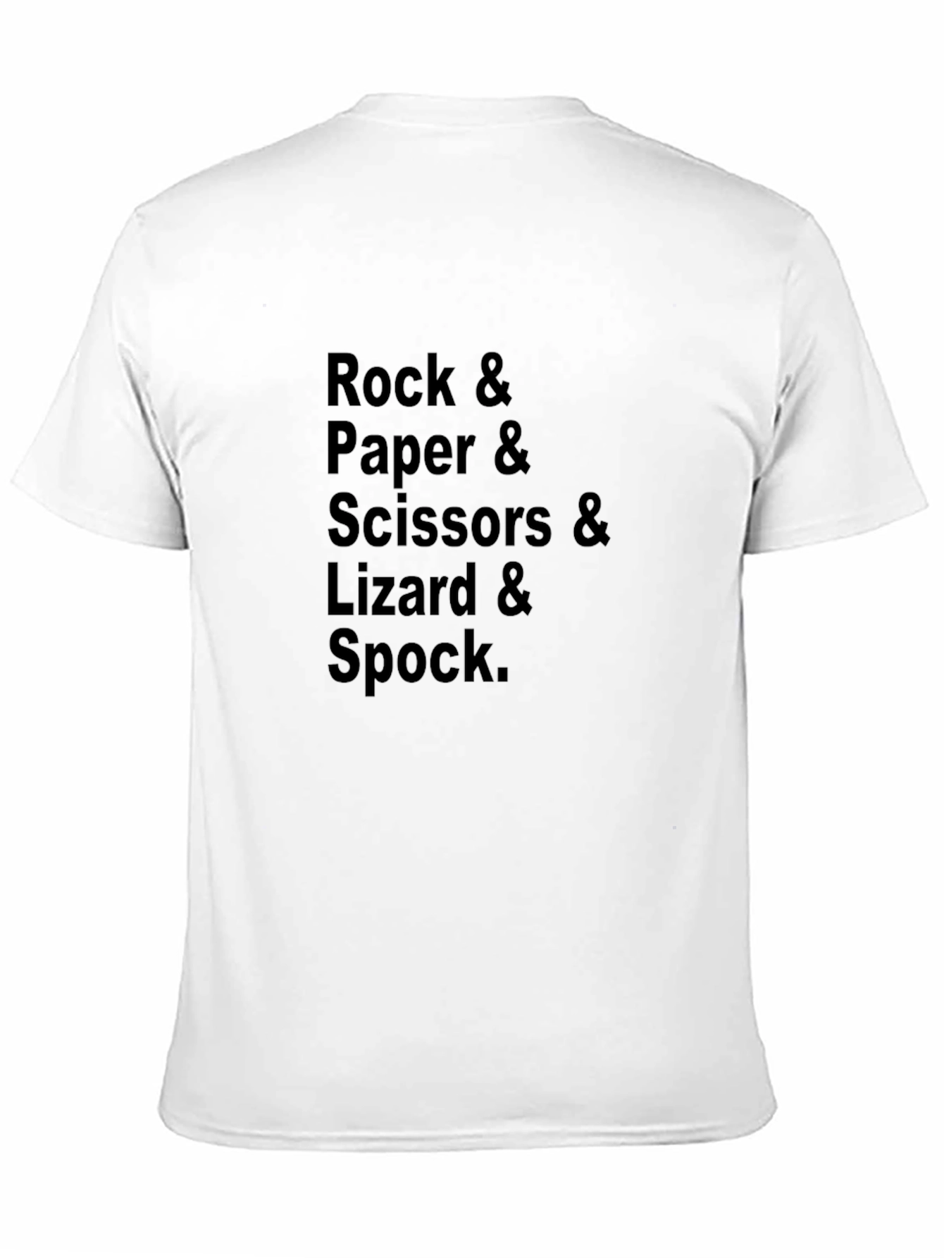 Rock Paper Scissors Lizard Spock T-Shirt