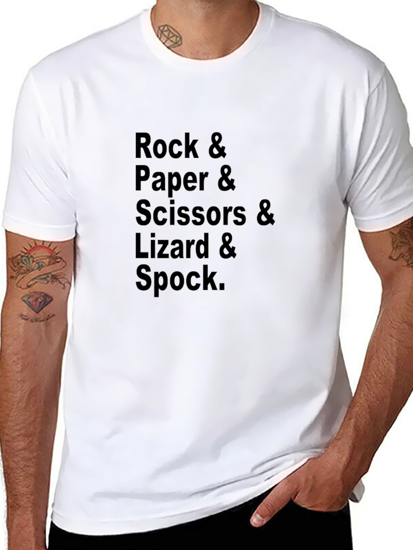 Rock Paper Scissors Lizard Spock T-Shirt