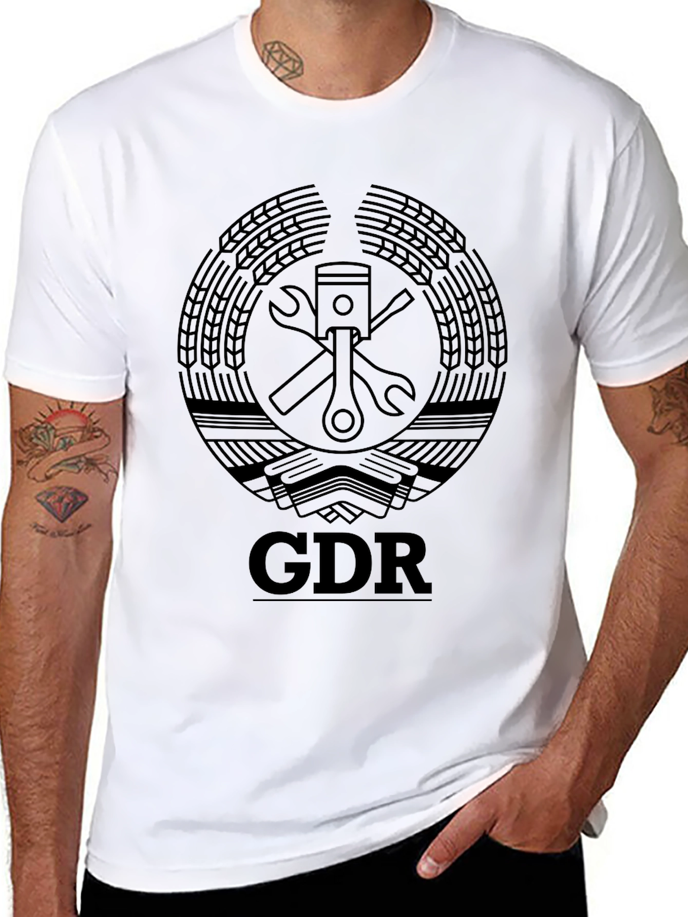 GDR Graphic Tee - East Germany Inspired