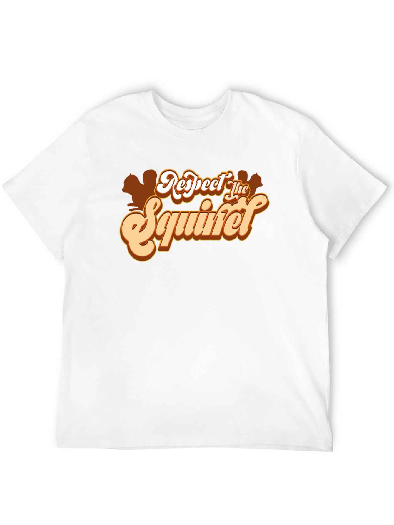 Respect The Squirrel T-Shirt - Funny Animal Tee