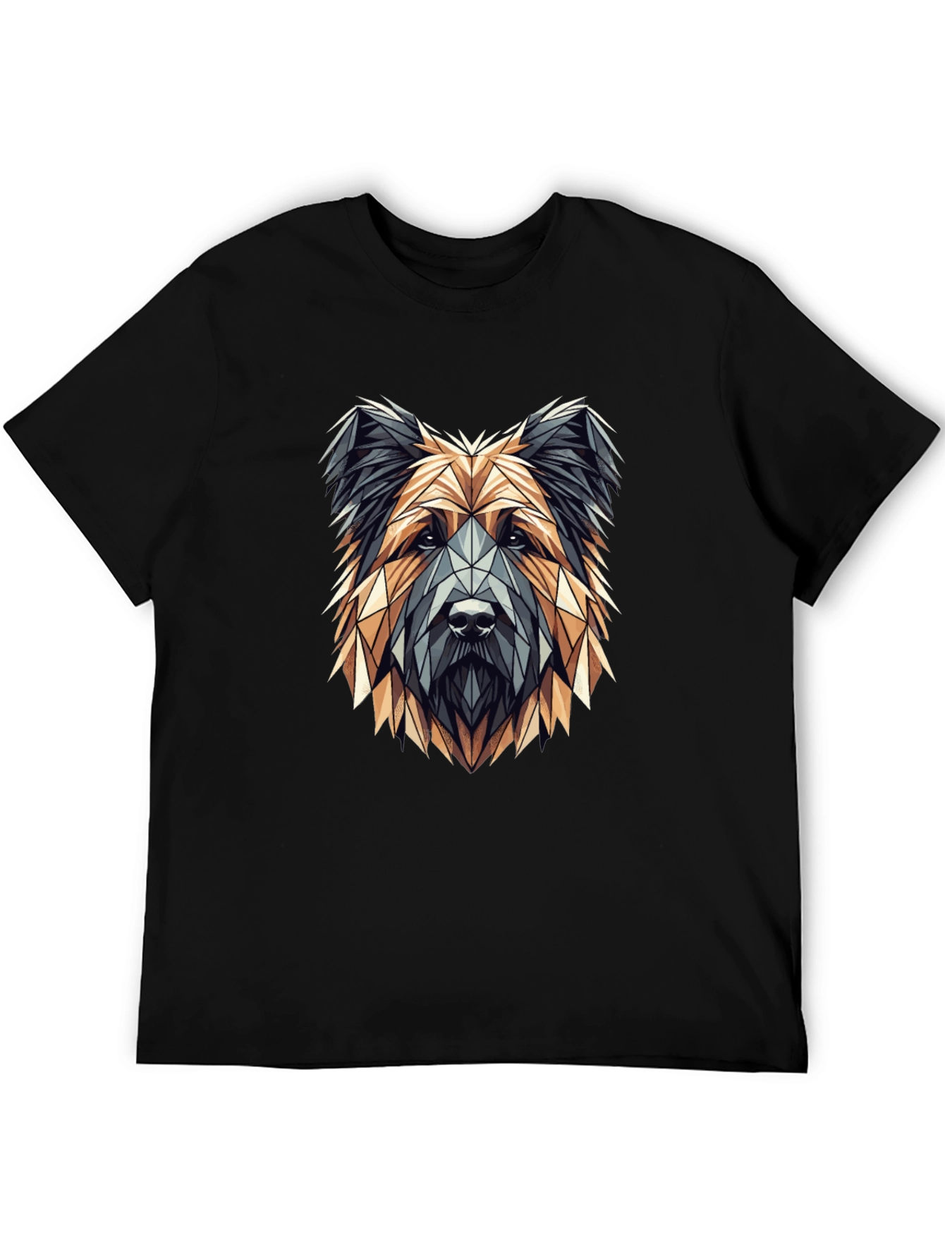 Geometric Dog Graphic Tee