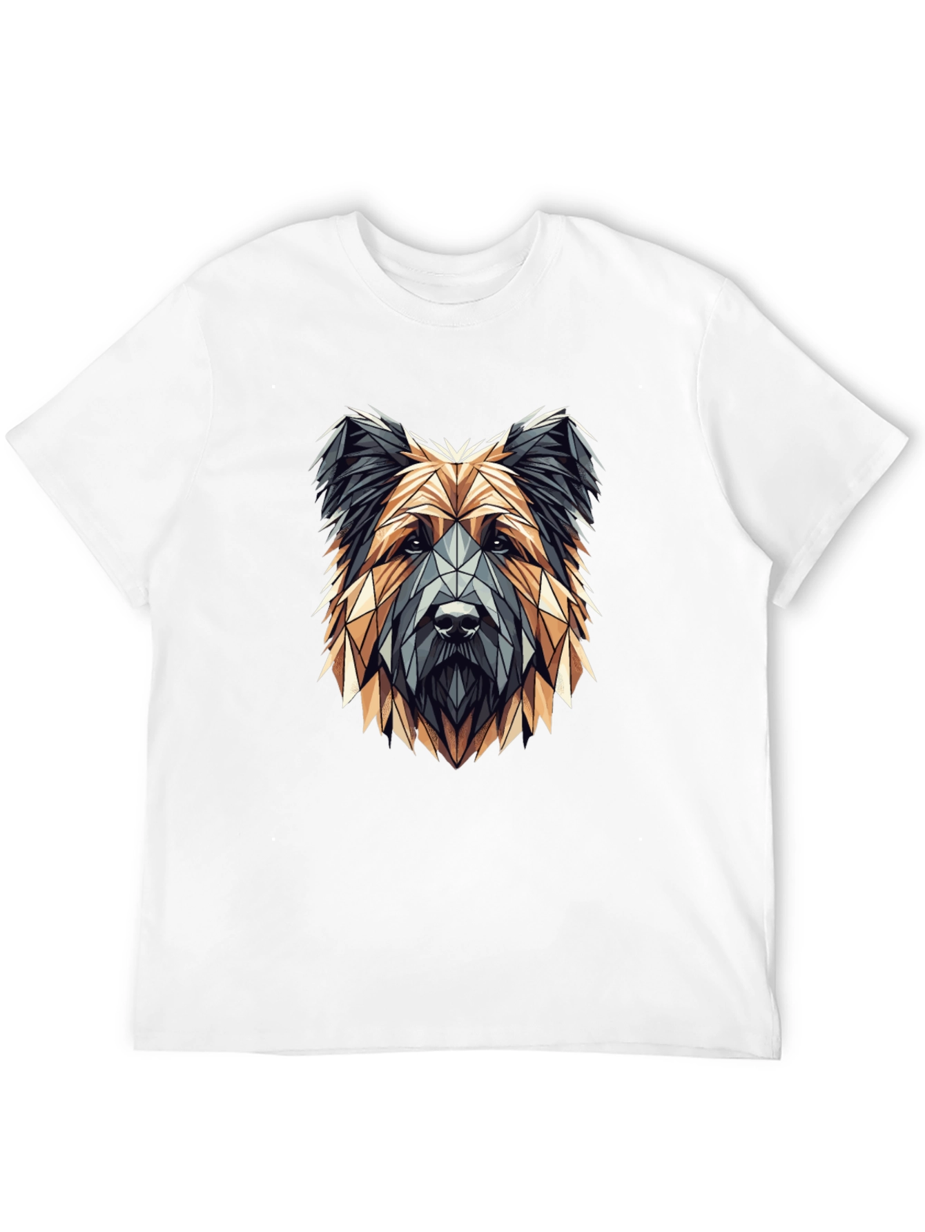 Geometric Dog Graphic Tee