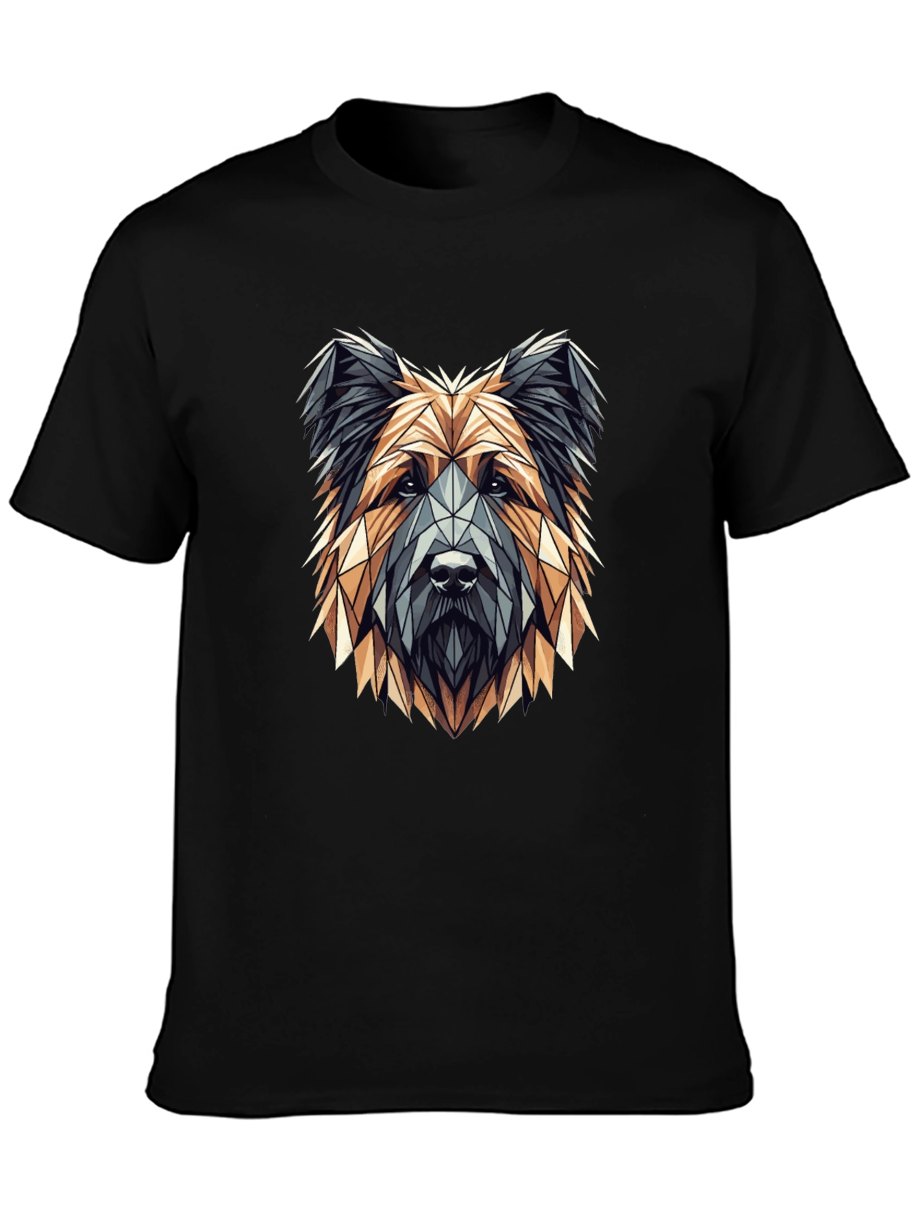 Geometric Dog Graphic Tee