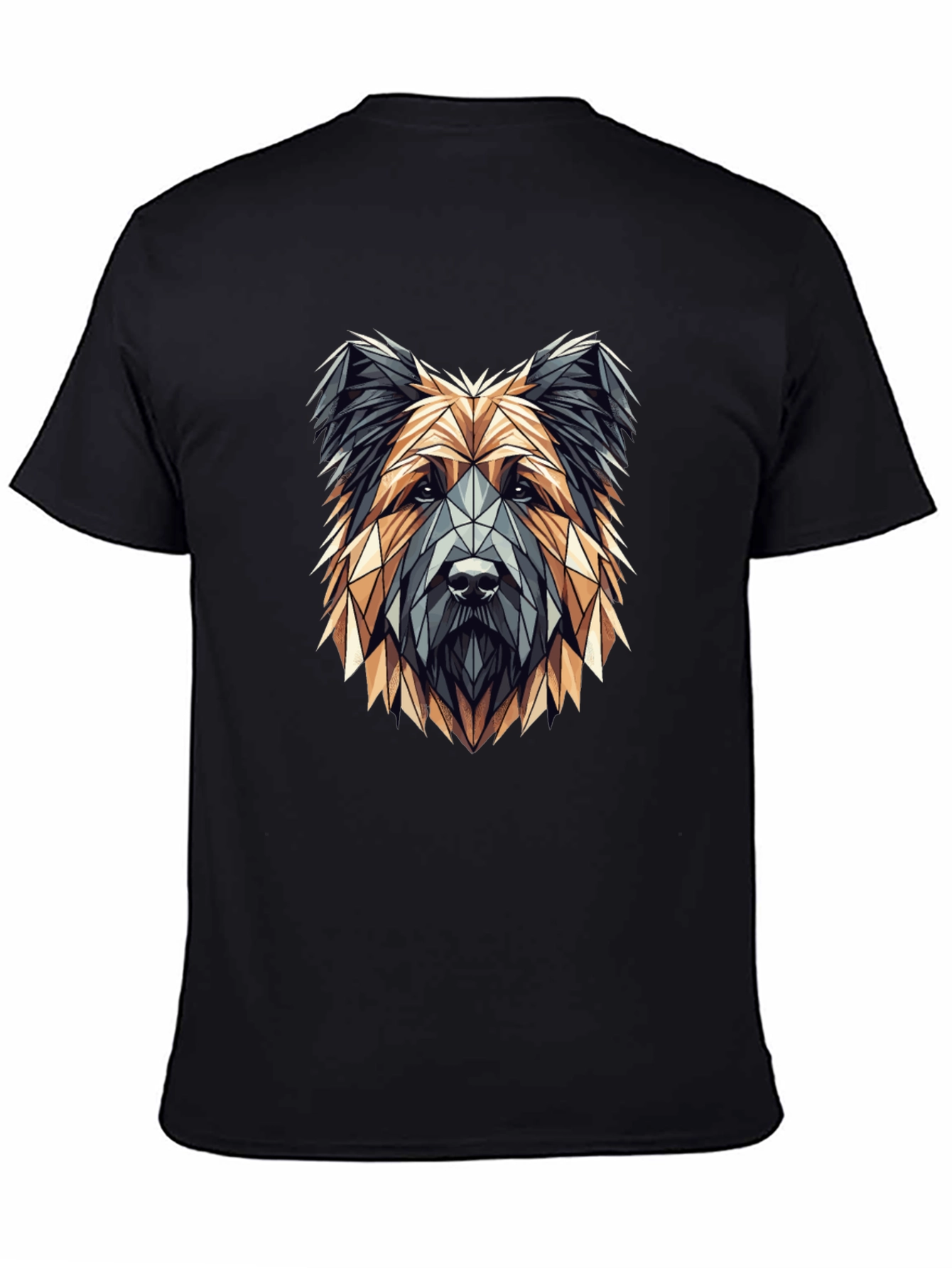 Geometric Dog Graphic Tee
