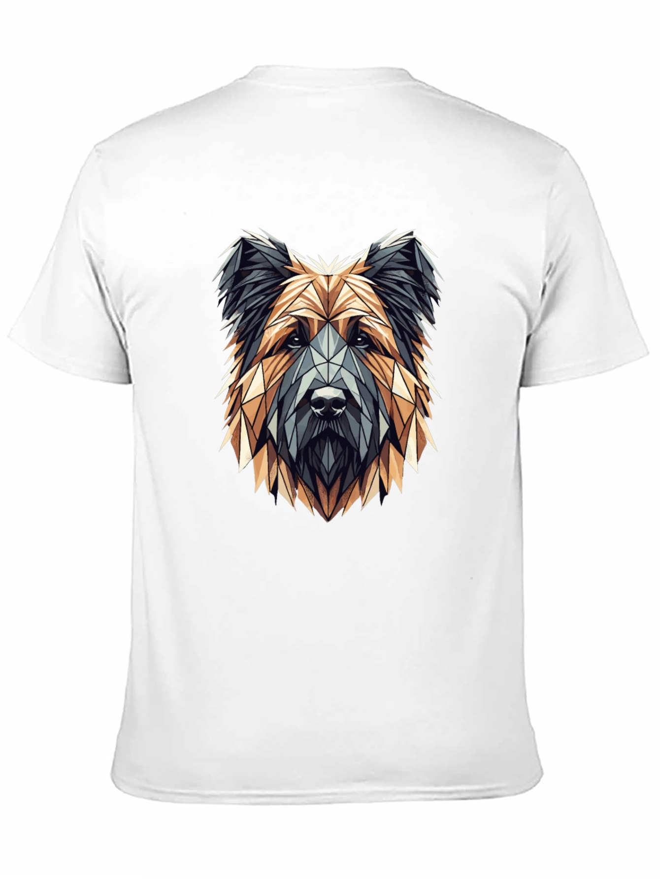 Geometric Dog Graphic Tee